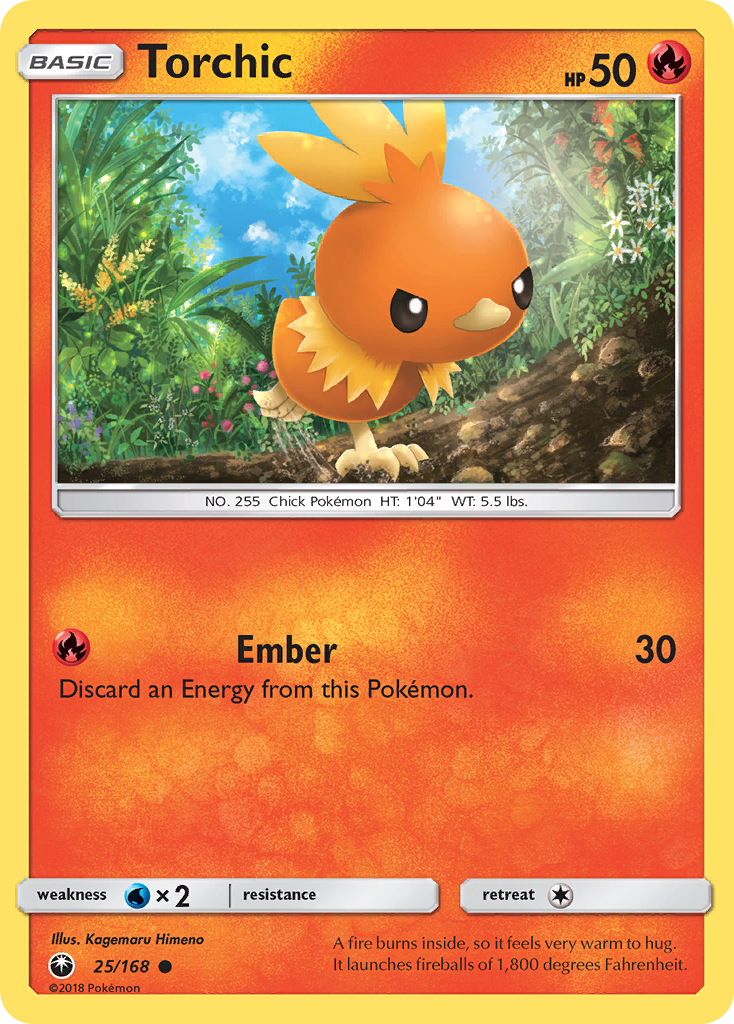 Torchic (25/168) [Sun & Moon: Celestial Storm] | Devastation Store
