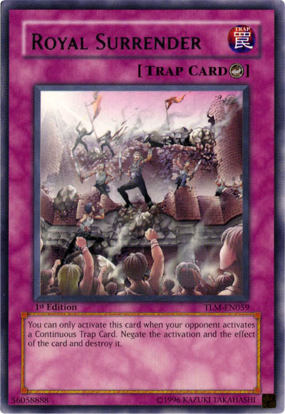 Royal Surrender [TLM-EN059] Rare | Devastation Store