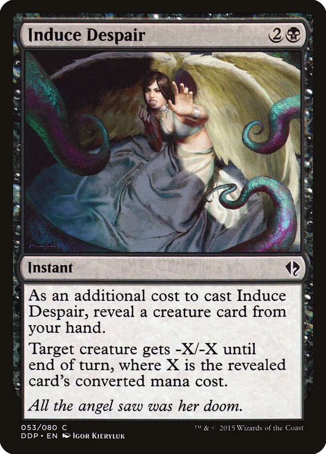 Induce Despair [Duel Decks: Zendikar vs. Eldrazi] | Devastation Store