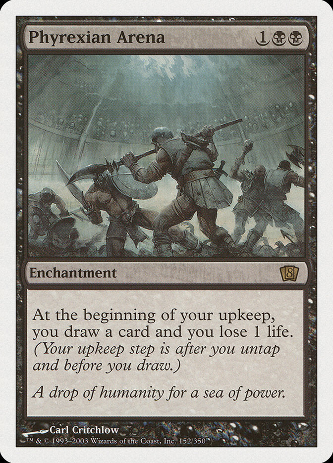 Phyrexian Arena [Eighth Edition] - Devastation Store | Devastation Store