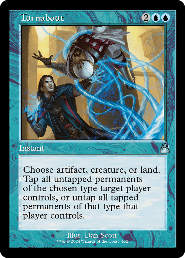 Turnabout (Retro Frame) [Ravnica Remastered] | Devastation Store