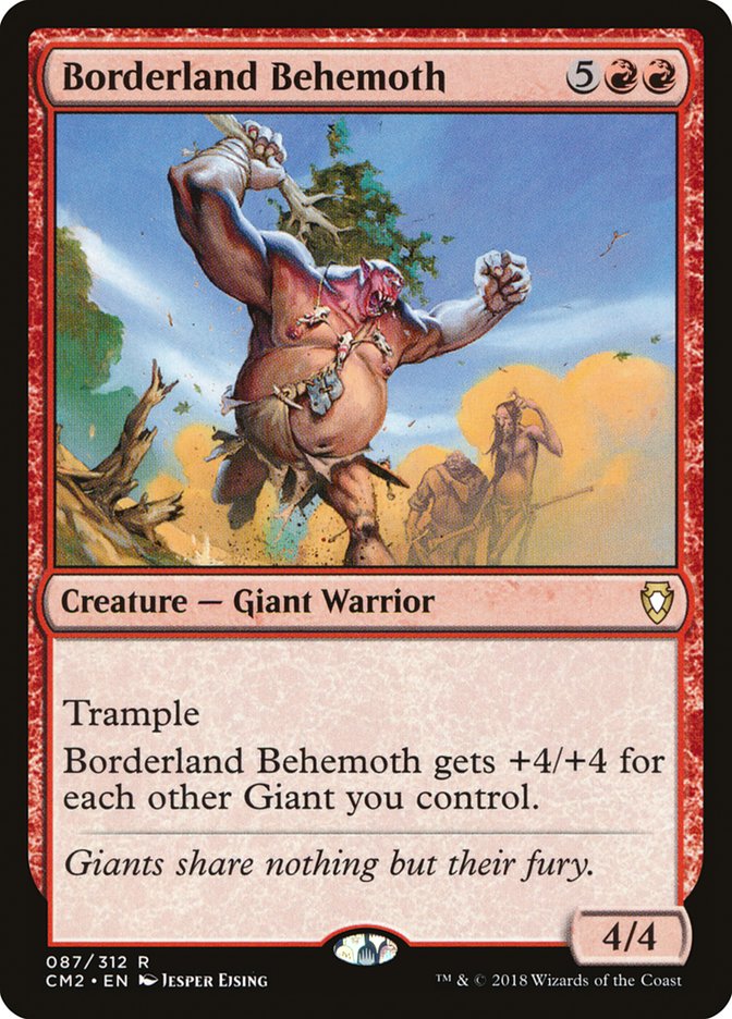 Borderland Behemoth [Commander Anthology Volume II] | Devastation Store