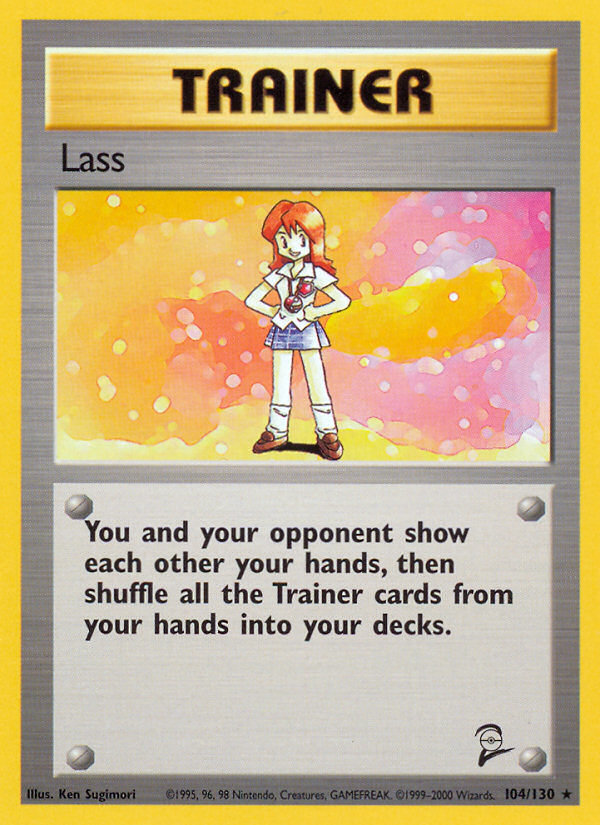 Lass (104/130) [Base Set 2] | Devastation Store