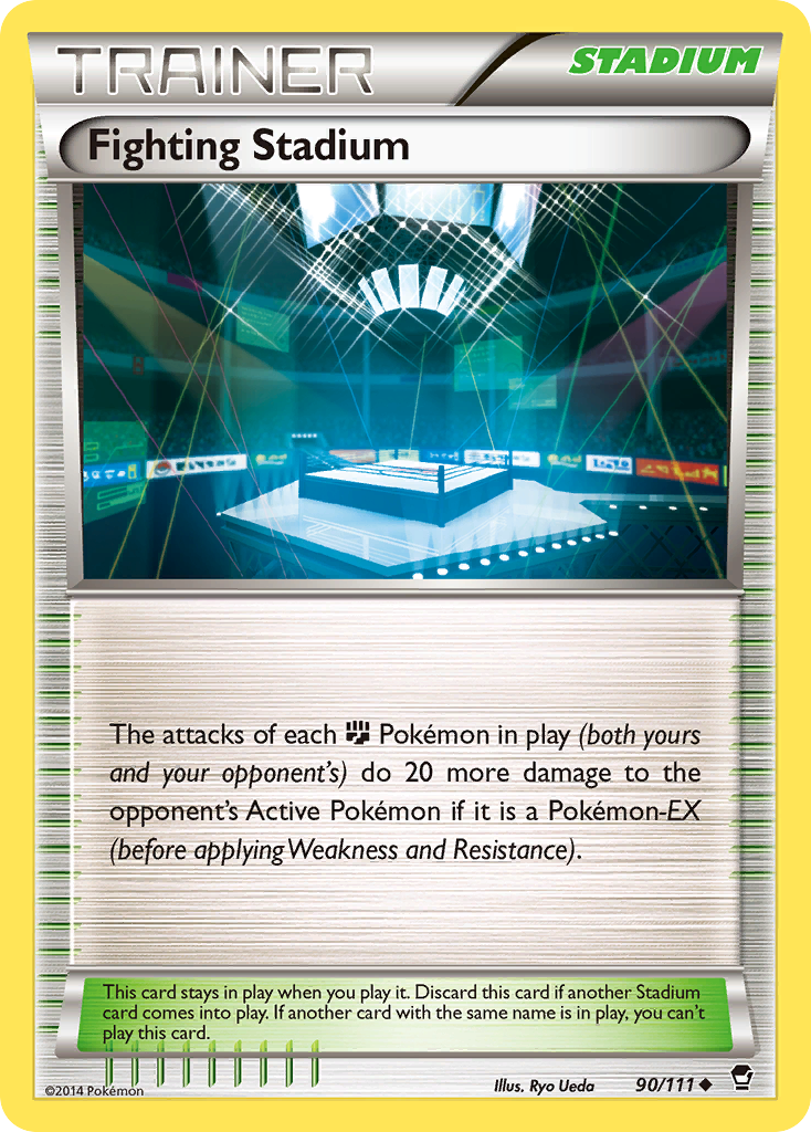 Fighting Stadium (90/111) [XY: Furious Fists] | Devastation Store