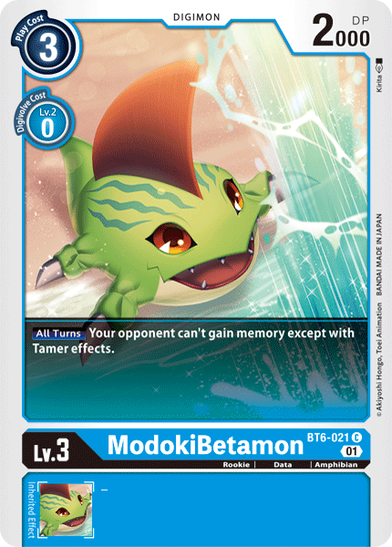 ModokiBetamon [BT6-021] [Double Diamond] | Devastation Store