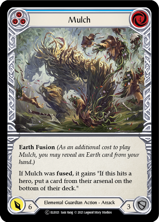 Mulch (Blue) [U-ELE021] Unlimited Normal | Devastation Store