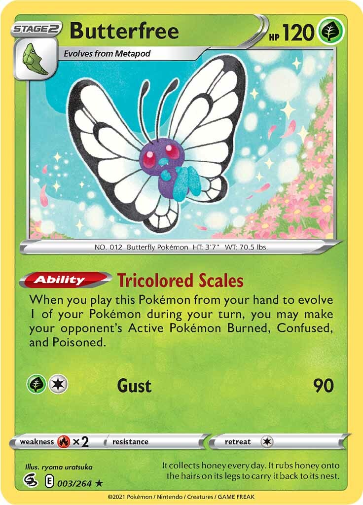 Butterfree (003/264) [Sword & Shield: Fusion Strike] | Devastation Store