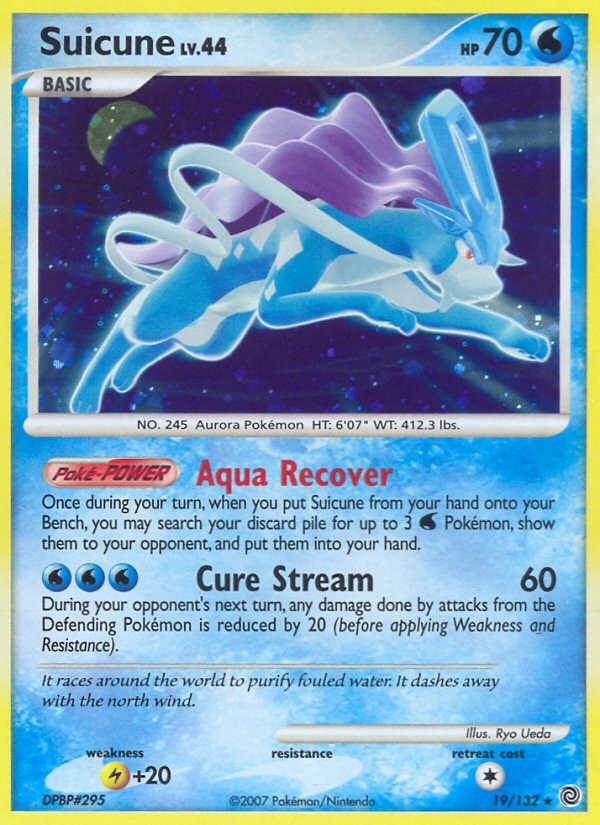 Suicune (19/132) [Diamond & Pearl: Secret Wonders] | Devastation Store