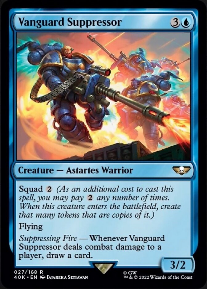 Vanguard Suppressor (Surge Foil) [Universes Beyond: Warhammer 40,000] | Devastation Store