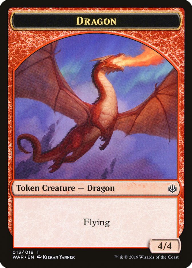 Dragon [War of the Spark Tokens] | Devastation Store