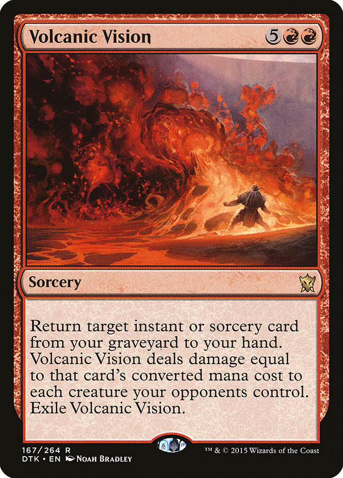 Volcanic Vision [Dragons of Tarkir] | Devastation Store