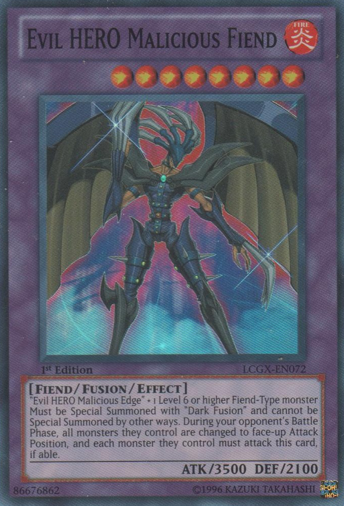 Evil HERO Malicious Fiend [LCGX-EN072] Super Rare | Devastation Store