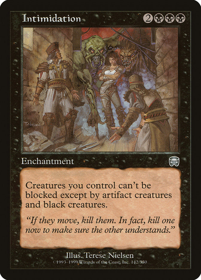 Intimidation [Mercadian Masques] - Devastation Store | Devastation Store