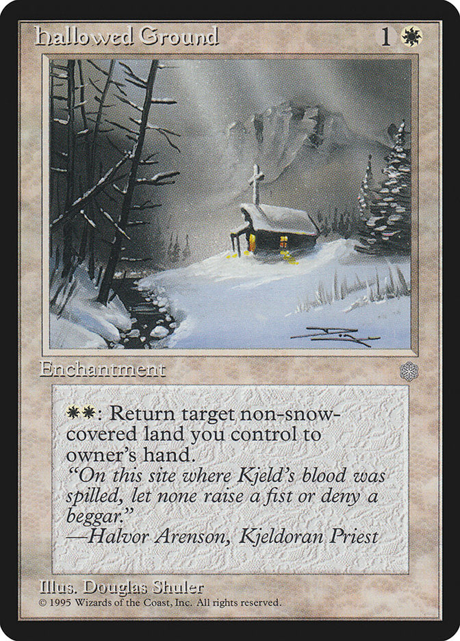 Hallowed Ground [Ice Age] - Devastation Store | Devastation Store