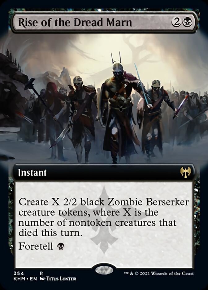 Rise of the Dread Marn (Extended Art) [Kaldheim] | Devastation Store