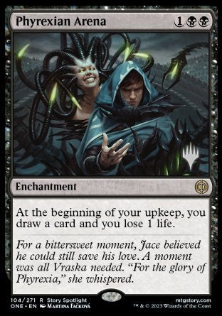 Phyrexian Arena (Promo Pack) [Phyrexia: All Will Be One Promos] | Devastation Store