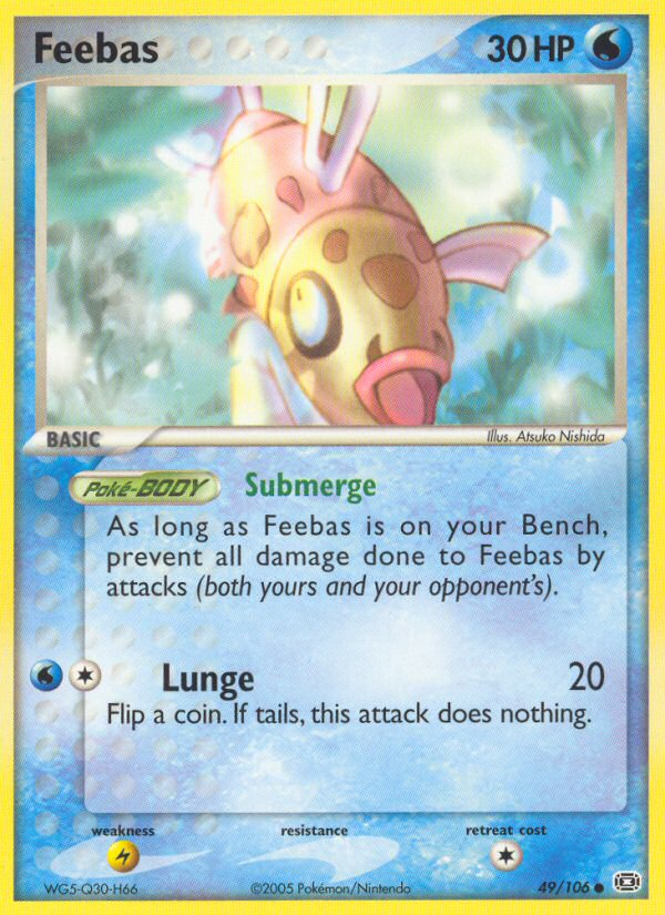 Feebas (49/106) [EX: Emerald] | Devastation Store