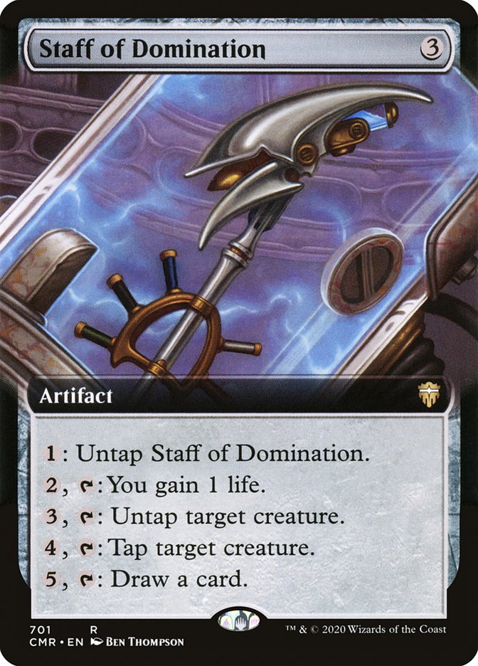 Staff of Domination (Extended) [Commander Legends] | Devastation Store