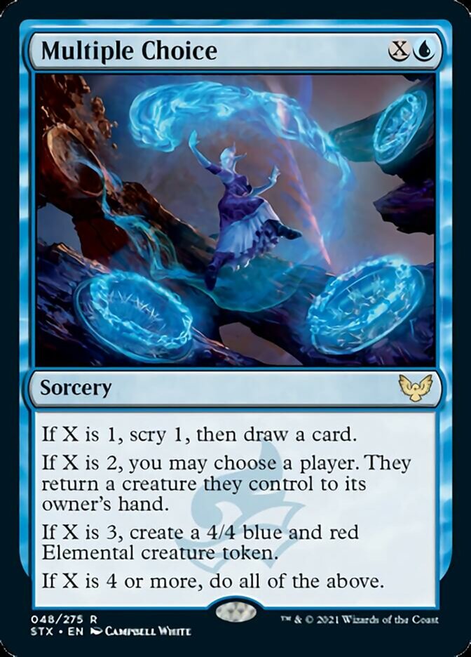 Multiple Choice [Strixhaven: School of Mages] | Devastation Store