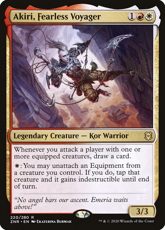 Akiri, Fearless Voyager [Zendikar Rising] | Devastation Store