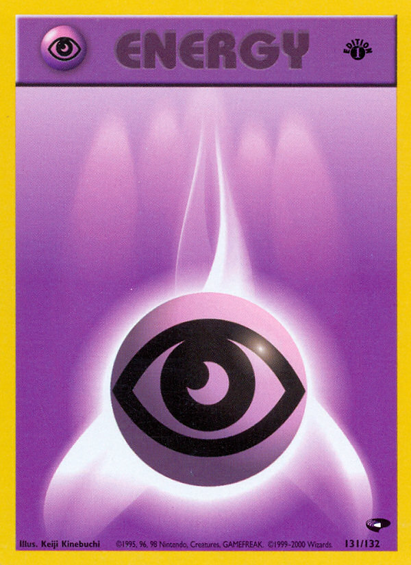 Psychic Energy (131/132) [Gym Challenge 1st Edition] | Devastation Store