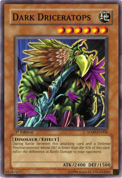 Dark Driceratops [SD09-EN006] Common | Devastation Store