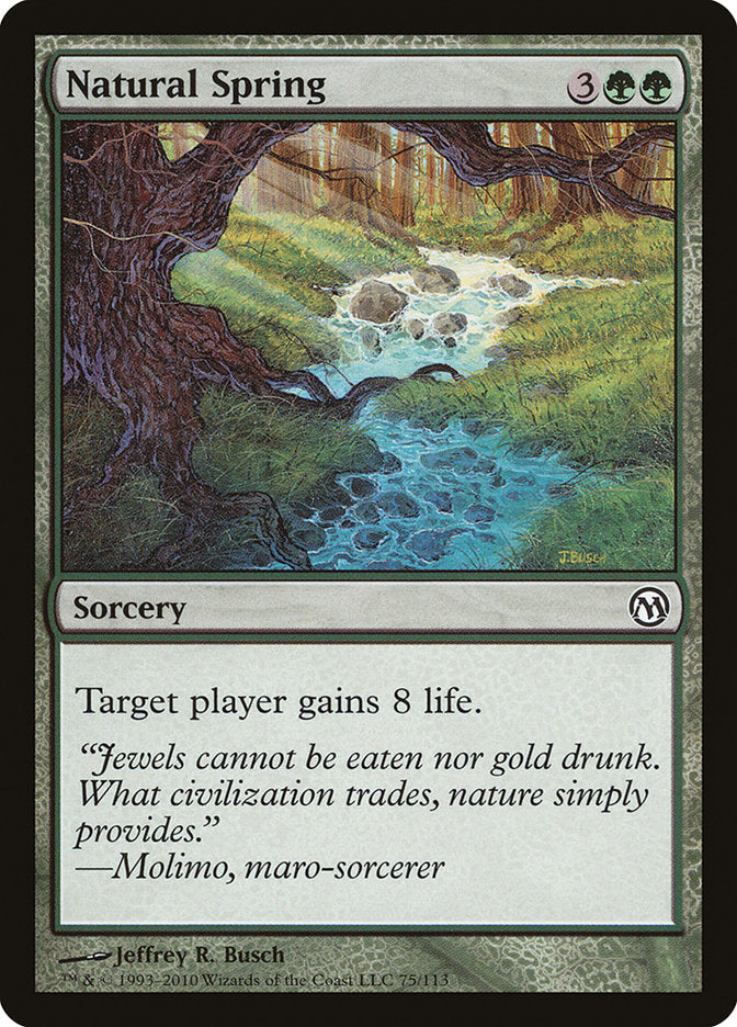 Natural Spring [Duels of the Planeswalkers] - Devastation Store | Devastation Store