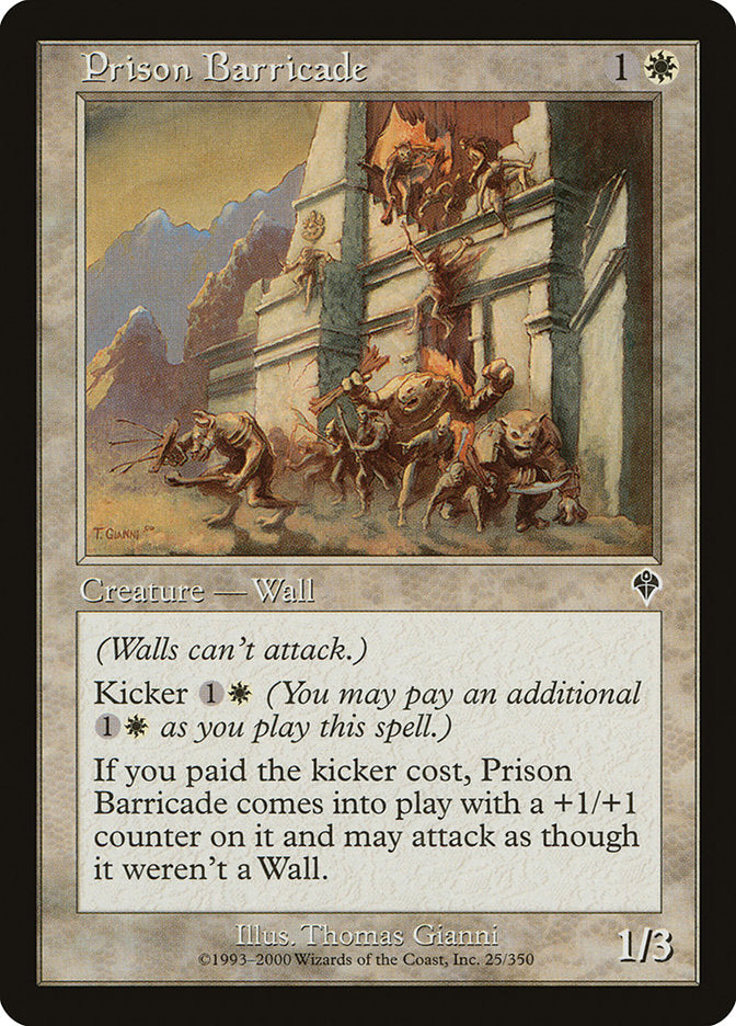 Prison Barricade [Invasion] - Devastation Store | Devastation Store
