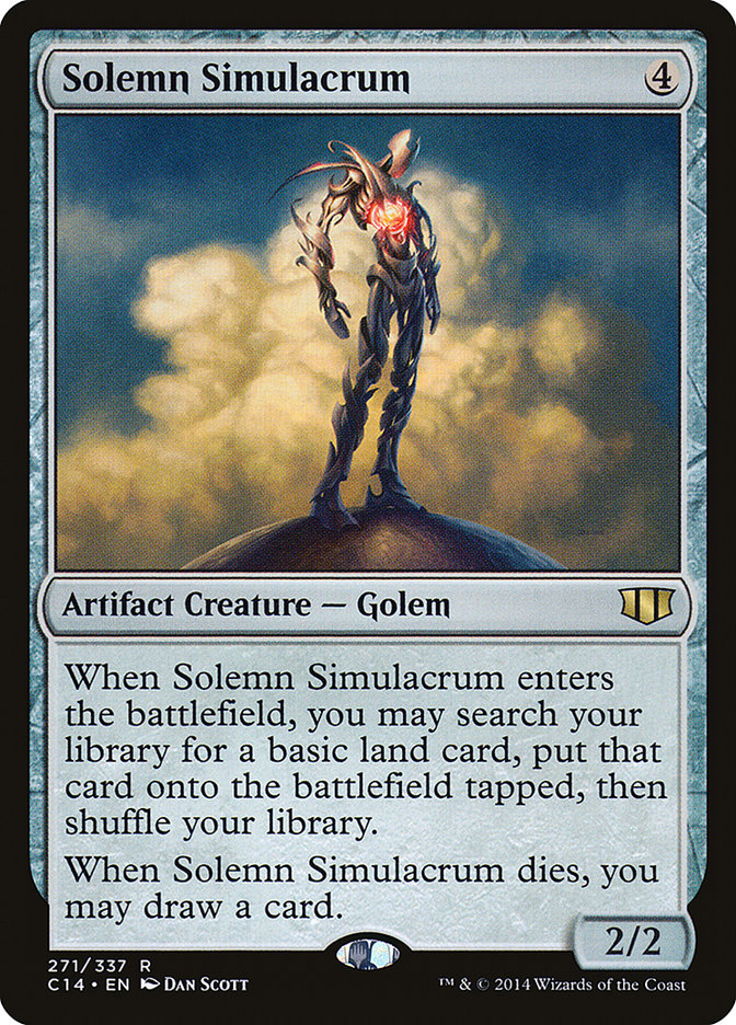 Solemn Simulacrum [Commander 2014] - Devastation Store | Devastation Store