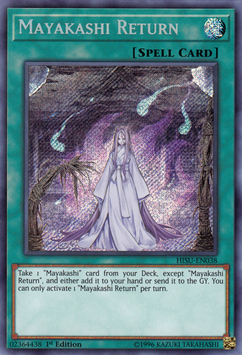 Mayakashi Return [HISU-EN038] Secret Rare | Devastation Store