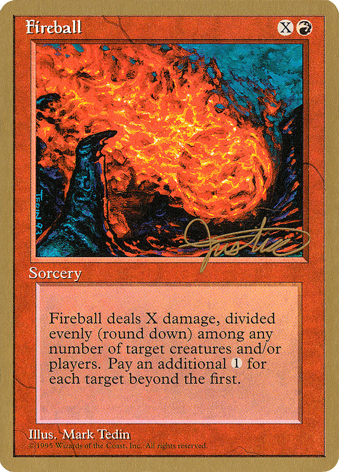Fireball (Mark Justice) [Pro Tour Collector Set] | Devastation Store