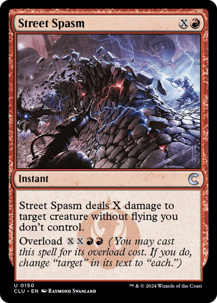 Street Spasm [Ravnica: Clue Edition] | Devastation Store