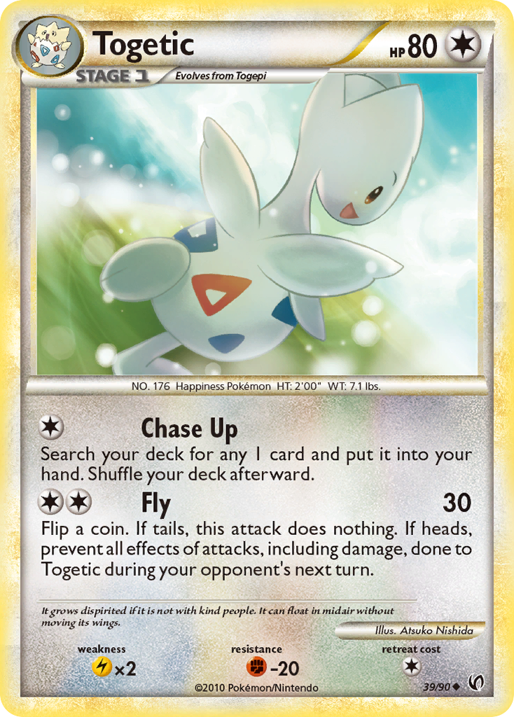 Togetic (39/90) [HeartGold & SoulSilver: Undaunted] | Devastation Store