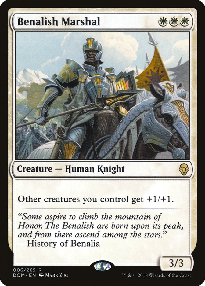 Benalish Marshal [Dominaria] - Devastation Store | Devastation Store