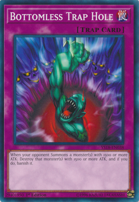 Bottomless Trap Hole [YS18-EN038] Common | Devastation Store