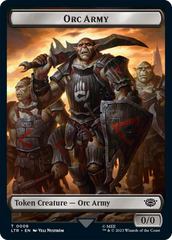 Orc Army (06) // Orc Army (05) Double-Sided Token [The Lord of the Rings: Tales of Middle-Earth Tokens] | Devastation Store