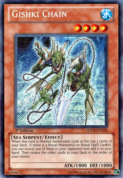 Gishki Chain [HA05-EN034] Secret Rare | Devastation Store