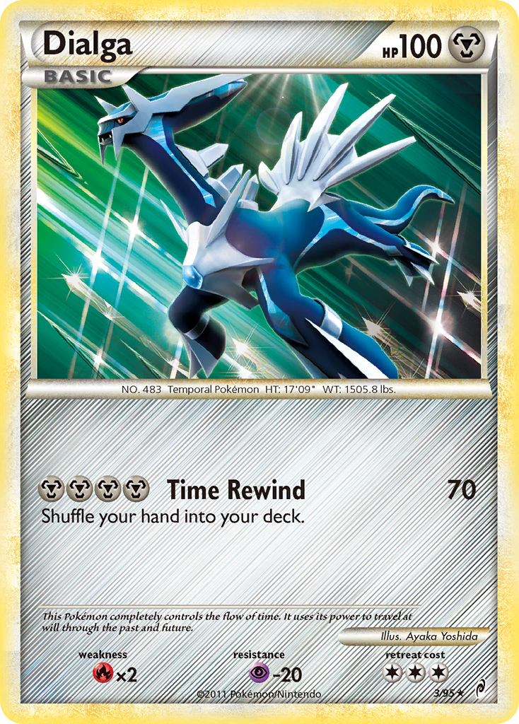 Dialga (3/95) [HeartGold & SoulSilver: Call of Legends] | Devastation Store