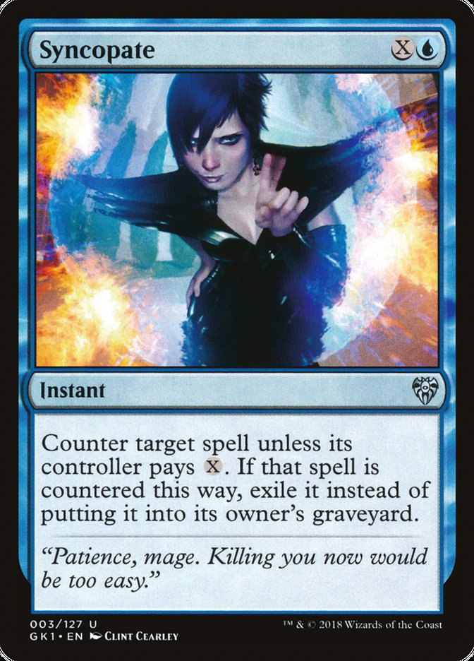 Syncopate [Guilds of Ravnica Guild Kit] | Devastation Store