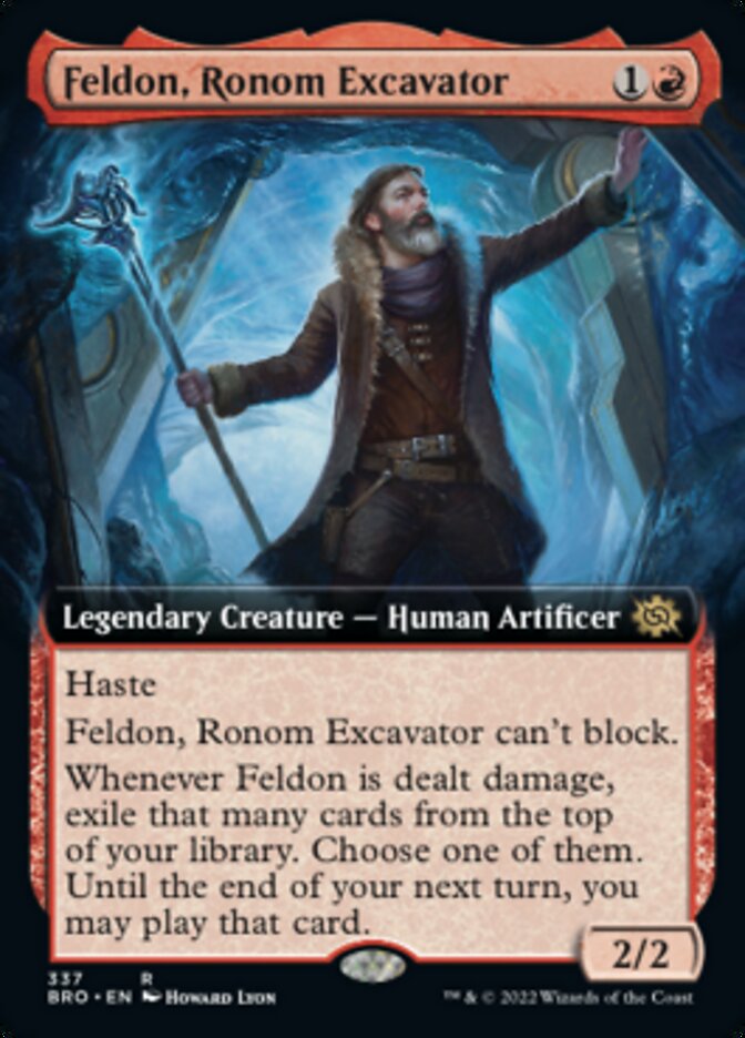 Feldon, Ronom Excavator (Extended Art) [The Brothers' War] | Devastation Store