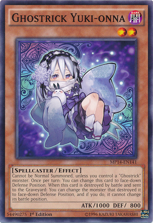 Ghostrick Yuki-onna [MP14-EN141] Common | Devastation Store