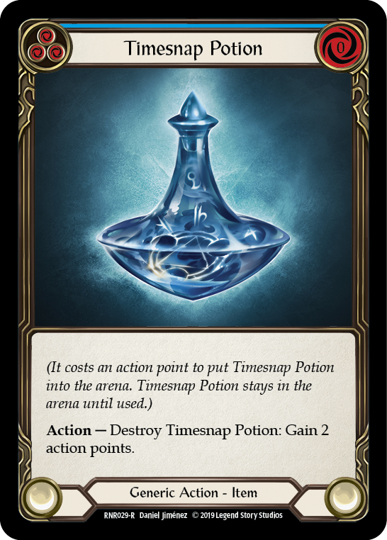 Timesnap Potion [RNR029-R] (Rhinar Hero Deck)  1st Edition Normal | Devastation Store