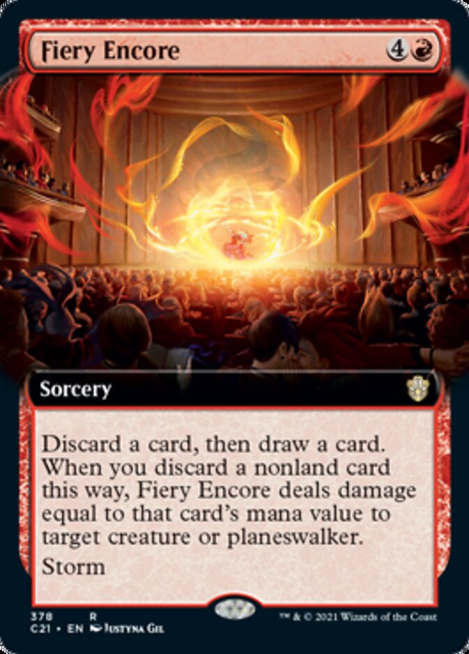 Fiery Encore (Extended) [Commander 2021] | Devastation Store