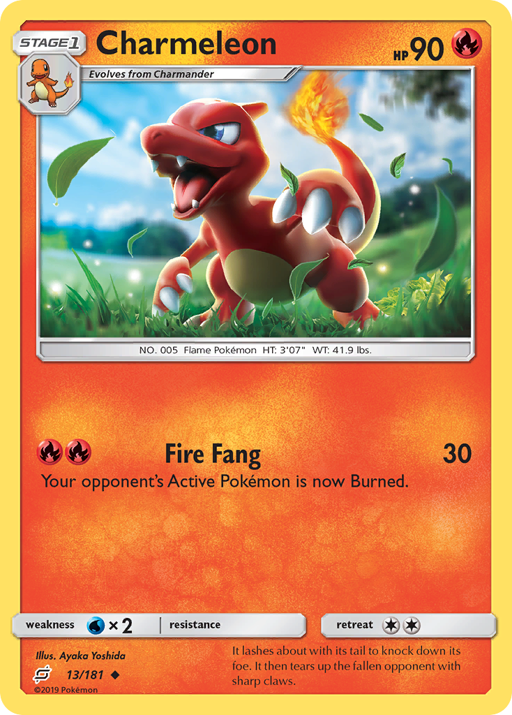 Charmeleon (13/181) [Sun & Moon: Team Up] | Devastation Store