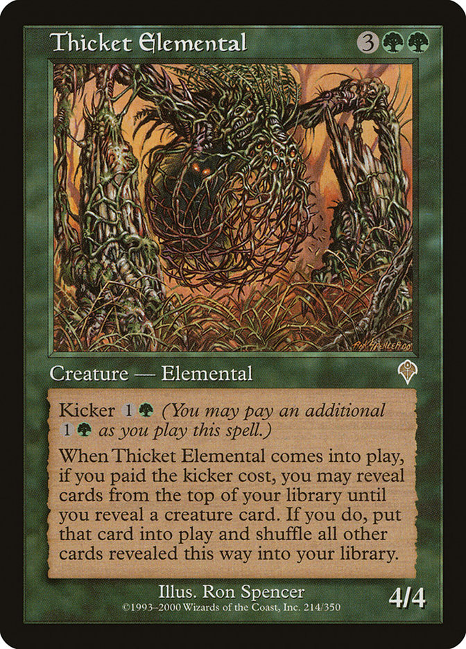 Thicket Elemental [Invasion] | Devastation Store