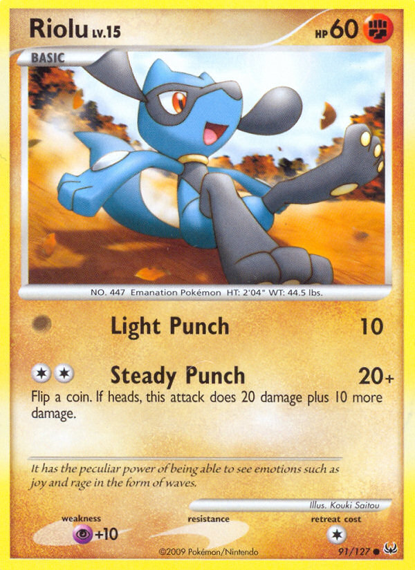 Riolu (91/127) [Platinum: Base Set] | Devastation Store