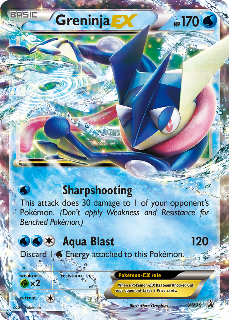 Greninja EX (XY20) [XY: Black Star Promos] | Devastation Store