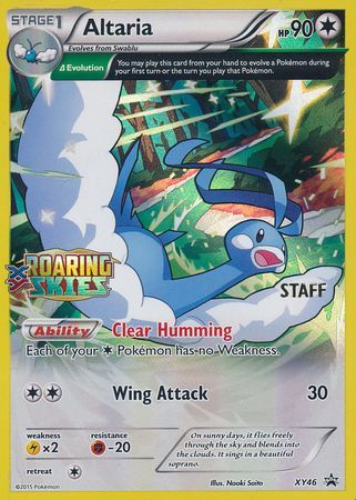 Altaria (XY46) (Staff) [XY: Black Star Promos] | Devastation Store