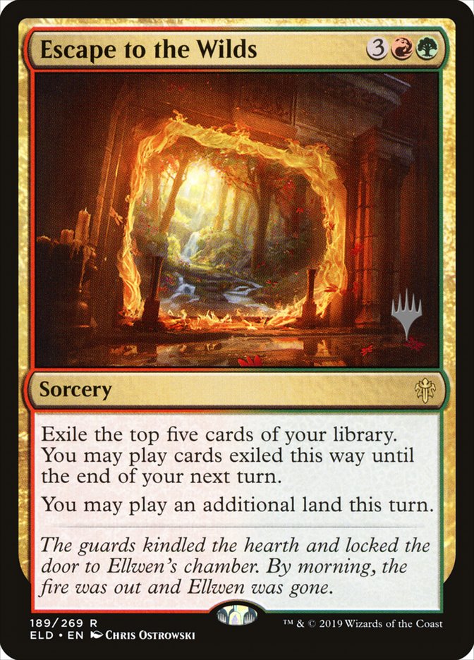 Escape to the Wilds (Promo Pack) [Throne of Eldraine Promos] | Devastation Store