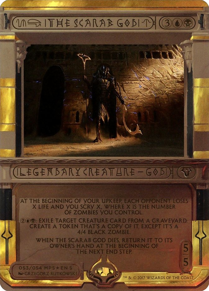 The Scarab God (Invocation) [Amonkhet Invocations] - Devastation Store | Devastation Store
